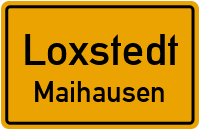 Maihausener Dorfstraße in LoxstedtMaihausen