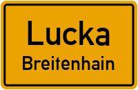 Waldstraße in LuckaBreitenhain