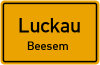 Straßen in Luckau Beesem