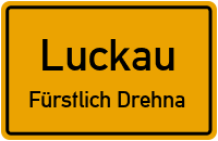 Waldstraße in LuckauFürstlich Drehna