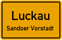 An Der Luckauer Schweiz in LuckauSandoer Vorstadt