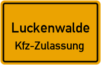 Zulassungstelle Luckenwalde