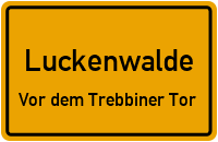 Mittelbusch in LuckenwaldeVor dem Trebbiner Tor