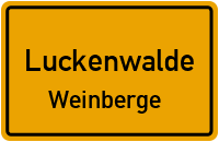 Güterbahnhof in LuckenwaldeWeinberge