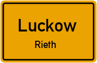 Ringstraße in LuckowRieth