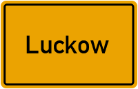 Industriestraße in Luckow