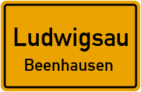 Pfarrstraße in LudwigsauBeenhausen