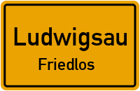 Kirchweg in LudwigsauFriedlos
