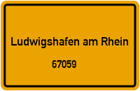 Straßen in 67059 Ludwigshafen am Rhein
