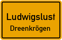 Straße Des Friedens in LudwigslustDreenkrögen