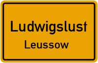 Friedensstraße in LudwigslustLeussow