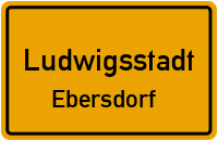 Ludwigsstädter Straße in LudwigsstadtEbersdorf