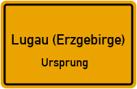 Flockenstraße in Lugau (Erzgebirge)Ursprung