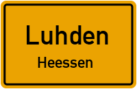 Eilser Straße in LuhdenHeessen
