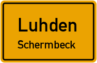 Barkser Straße in LuhdenSchermbeck