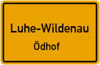 Straßenverzeichnis Luhe-Wildenau Ödhof
