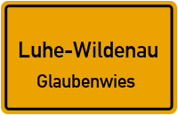 Straßenverzeichnis Luhe-Wildenau Glaubenwies