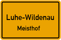Straßenverzeichnis Luhe-Wildenau Meisthof