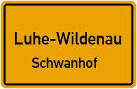 Straßenverzeichnis Luhe-Wildenau Schwanhof