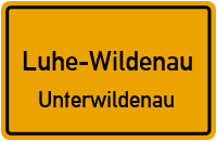 Straßenverzeichnis Luhe-Wildenau Unterwildenau