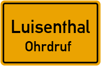 Siedlung in LuisenthalOhrdruf