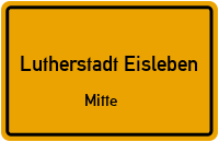 Annengasse in Lutherstadt EislebenMitte