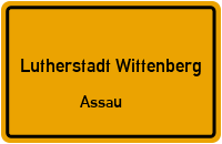 Straßenverzeichnis Lutherstadt Wittenberg Assau