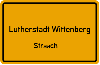 Straßenverzeichnis Lutherstadt Wittenberg Straach
