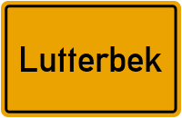 Barsbeker Weg in Lutterbek