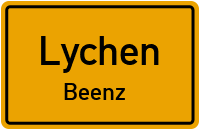 Beenzer Straße in LychenBeenz