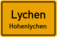 Hospitalstraße in LychenHohenlychen