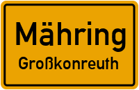 Großkonreuth in MähringGroßkonreuth