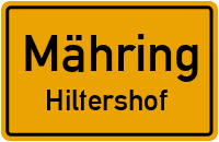 Hiltershof in MähringHiltershof