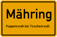 Höhensteinerweg in MähringPoppenreuth bei Tirschenreuth