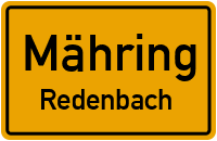 Redenbach in MähringRedenbach