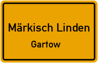 Straßen in Märkisch Linden Gartow