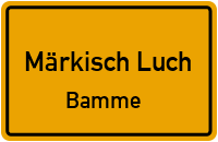 Brandenburger Straße in Märkisch LuchBamme