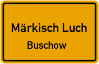 Kastanienweg in Märkisch LuchBuschow