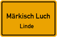 Brunnenweg in Märkisch LuchLinde
