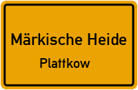 Brückenstr. in Märkische HeidePlattkow