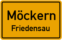 Ahornstraße in MöckernFriedensau