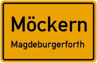 Forststraße in MöckernMagdeburgerforth