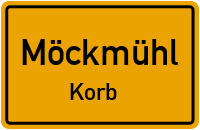 Eckstraße in MöckmühlKorb