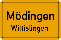 Ziertheimer Straße in MödingenWittislingen