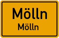 Bahnhofstraße in MöllnMölln