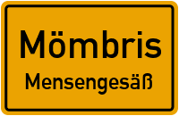 Hauensteinstraße in MömbrisMensengesäß