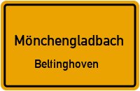 Beltinghovener Straße in MönchengladbachBeltinghoven