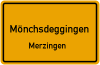 Merzinger Straße in MönchsdeggingenMerzingen