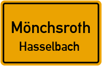 Straßenverzeichnis Mönchsroth Hasselbach