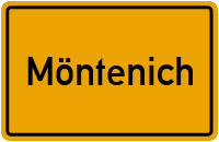 City Sign Möntenich